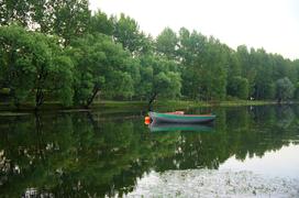 Лодки на пруду