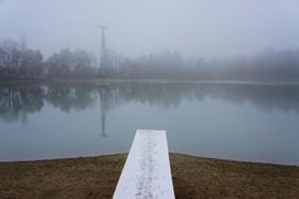 Туманное озеро