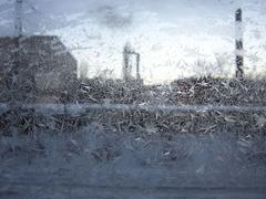 Иней на стекле