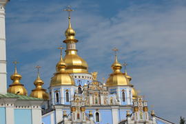 Купола Михайловского Златоверхого
