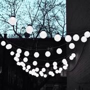 Фонарики в Московских двориках