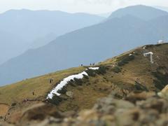 Горы и снег