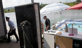 Лейтенант Роман Медведев и сержант Александр Сергеев