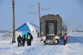 СТанция Елецкая. Ямало-ненецкий  автономный округ. Город Салехард, поселок Лабытнанги. фото Сергей Ш