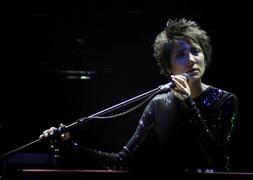 Певица Земфира на концерте в Коломенском, Москва