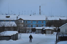 Поселок Лабытнанги. Ямало-ненецкий  автономный округ. Город Салехард, поселок Лабытнанги. фото Серге