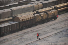 СТанция Лабытнанги. Ямало-ненецкий  автономный округ. Город Салехард, поселок Лабытнанги. фото Серге