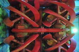 СНегоуборочная техника в поселке Лабытнанги. Ямало-ненецкий  автономный округ. Город Салехард, посел