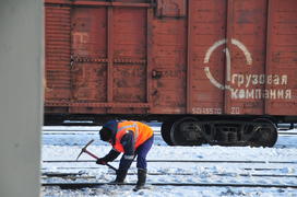 СТанция Лабытнанги. Ямало-ненецкий  автономный округ. Город Салехард, поселок Лабытнанги. фото Серге