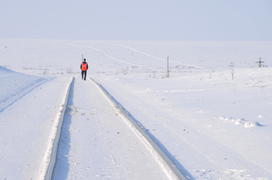 Ямало-ненецкий  автономный округ. Город Салехард, поселок Лабытнанги. фото Сергей Шахиджанян. 