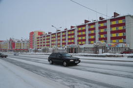 Город Салехард Ямало-ненецкий  автономный округ. Город Салехард, поселок Лабытнанги. фото Сергей Шах
