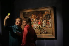 Выставка Младшие Брейгели, картины из собрания Констаантина Мауергауза в ГМИИ им.А.С.Пушкина. фото С