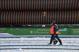 СТанция Лабытнанги. Ямало-ненецкий  автономный округ. Город Салехард, поселок Лабытнанги. фото Серге