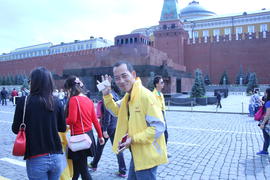 Китайские туристы на Красной площади