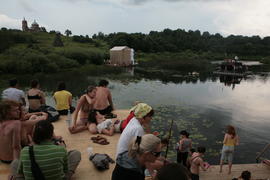 Отдых на плоте