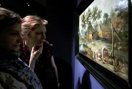 Выставка Младшие Брейгели, картины из собрания Констаантина Мауергауза в ГМИИ им.А.С.Пушкина. фото С