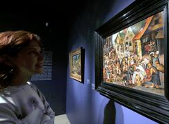 Выставка Младшие Брейгели, картины из собрания Констаантина Мауергауза в ГМИИ им.А.С.Пушкина. фото С