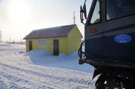 СТанция Елецкая. Ямало-ненецкий  автономный округ. Город Салехард, поселок Лабытнанги. фото Сергей Ш