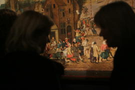 Выставка Младшие Брейгели, картины из собрания Констаантина Мауергауза в ГМИИ им.А.С.Пушкина. фото С