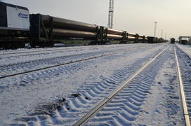 СТанция Лабытнанги. Ямало-ненецкий  автономный округ. Город Салехард, поселок Лабытнанги. фото Серге