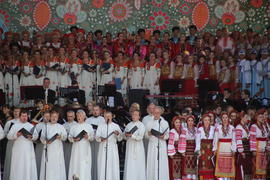 Выступление Русского хора