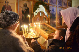 Первая свеча Богу