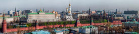 Вид на кремль, панорама