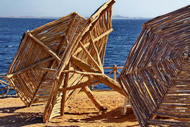 деревянные зонты