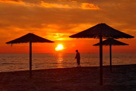 одинокий рыбак