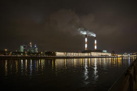 Вид на ночной город