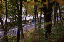 "С каляски бегом занимаюсь"