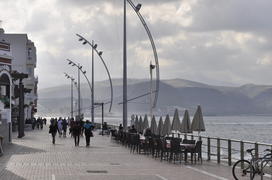 Лос Пальмос, полдень