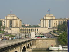 Франция, Париж, Сена, Трокадеро