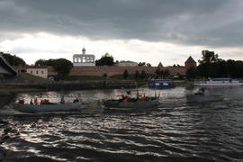 Вид на кремль с реки