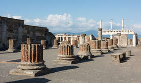 Помпеи, форум (что осталось)