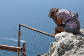 Устала подниматься