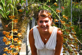 Вокруг цветы