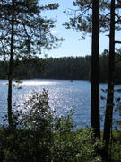 Рыбаки на озере